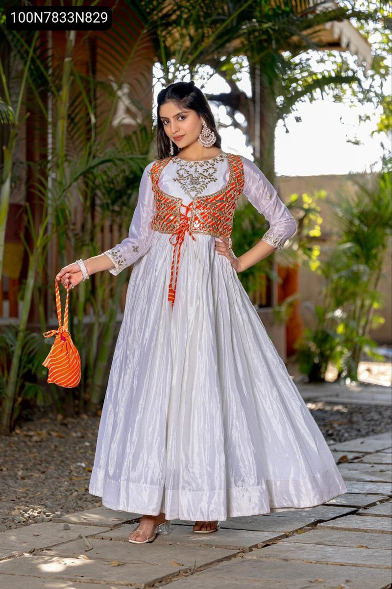 Chic Women's Indo-Western Gown