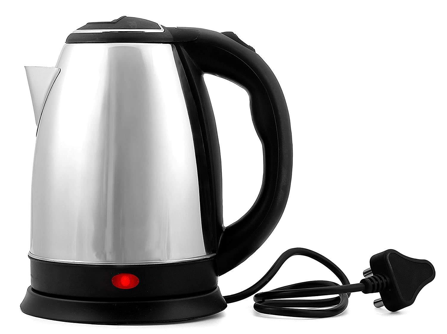2151 Stainless Steel Electric Kettle With Lid - 2 L - TREND BUY