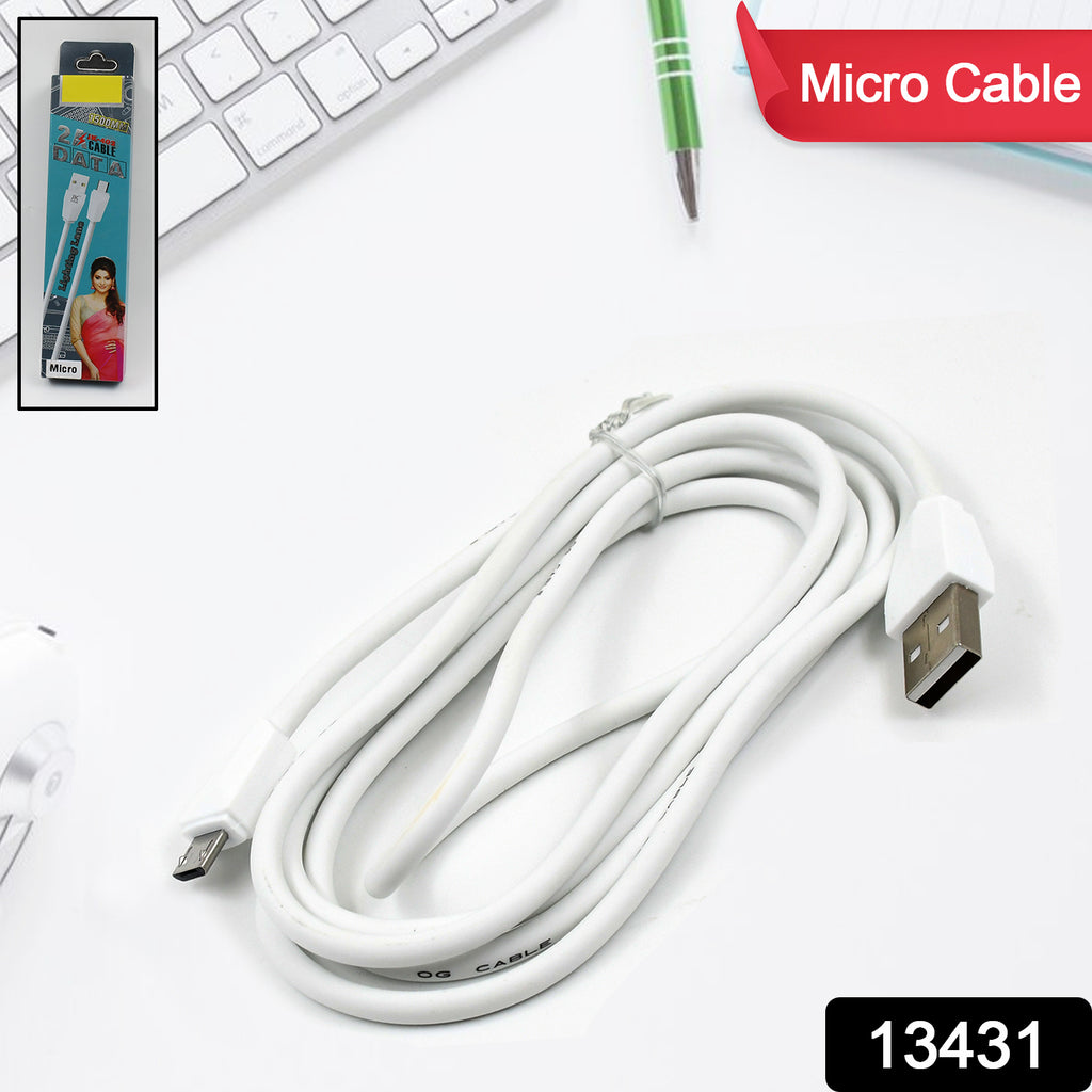 Fast charging micro USB cable for Android phones and tablets