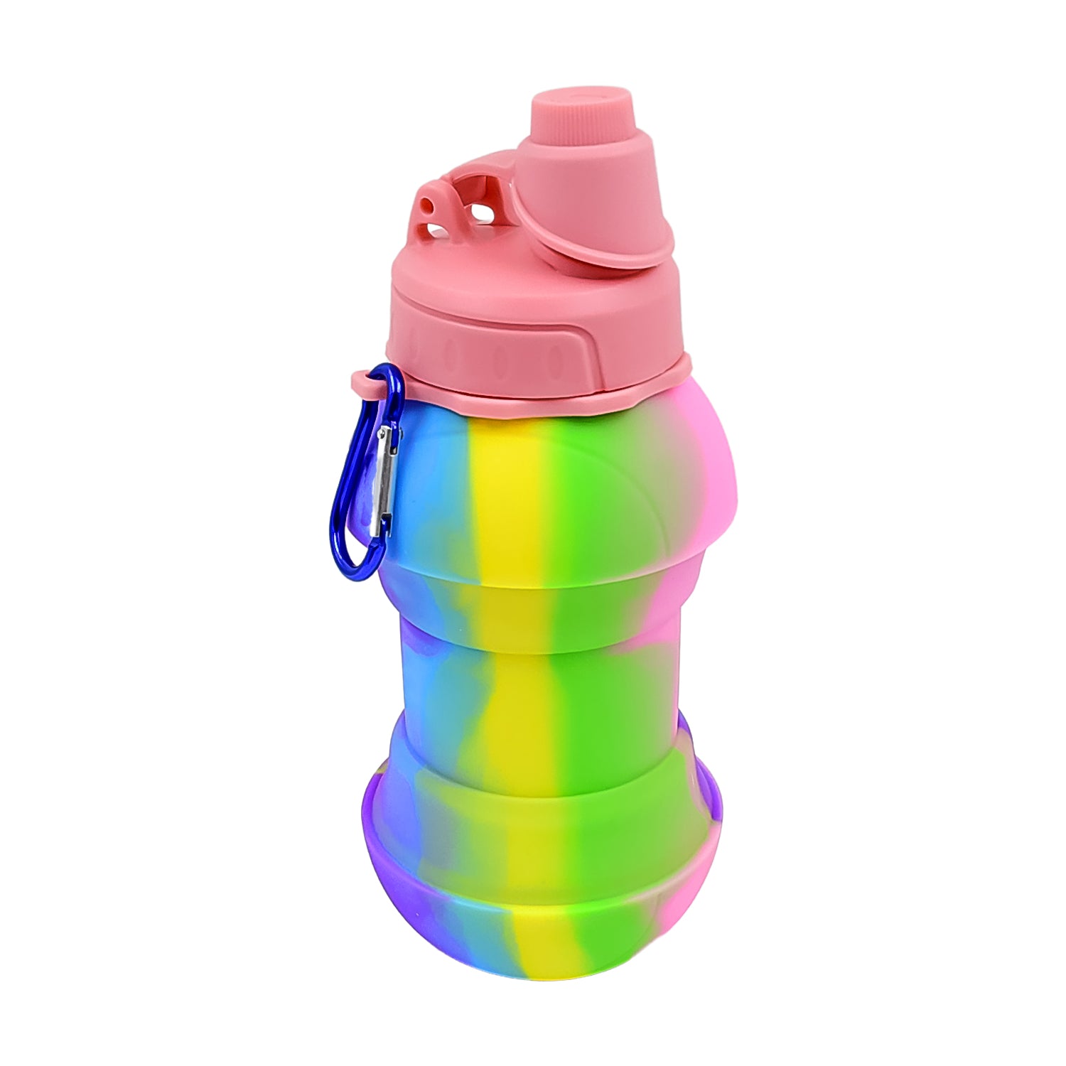 Flexible Collapsible Silicone Sports Water Bottle (260 Ml  20 Cm Folding) - TREND BUY