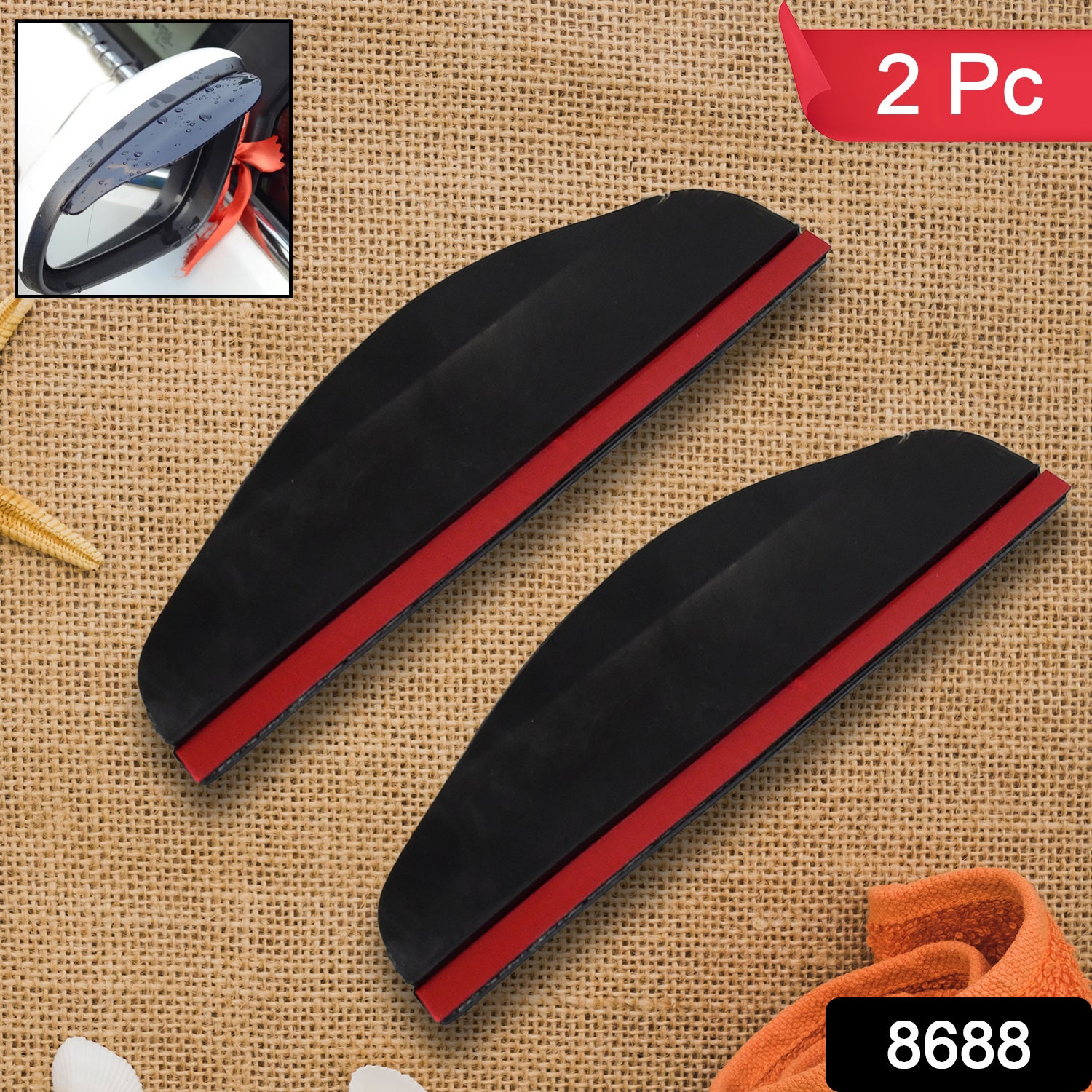 1 Pair Car Mirror Rain Protector Cover (2 Pcs Set) - TREND BUY