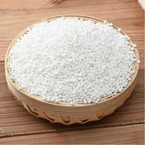 White Sago (ஜவ்வரிசி/Javvarisi) – Energy-Rich Tapioca Pearl