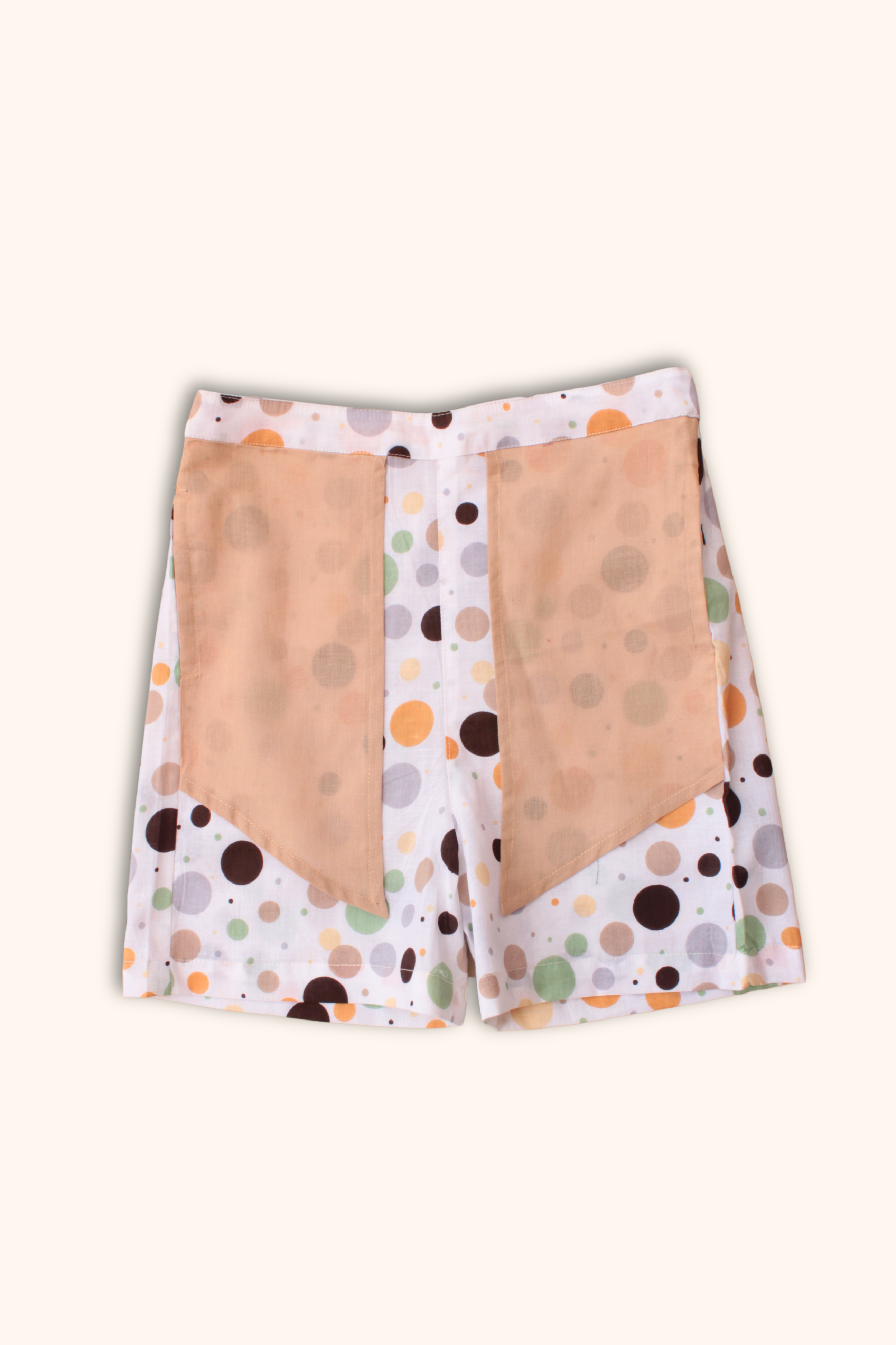 Girls Noor Pure Cotton Clothing Set - Polka Dot - Lemon Yellow