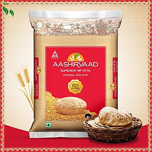 Wheat Flour/Atta (கோதுமை மாவு/Kothumai Maavu) – Natural & Healthy Whole Wheat Flour Aasirvad