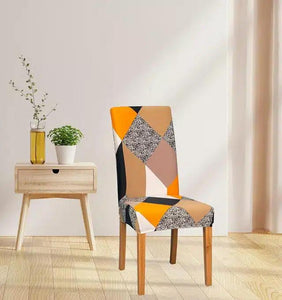Polycotton Chair Cover (Multicolor, Pack of 1)