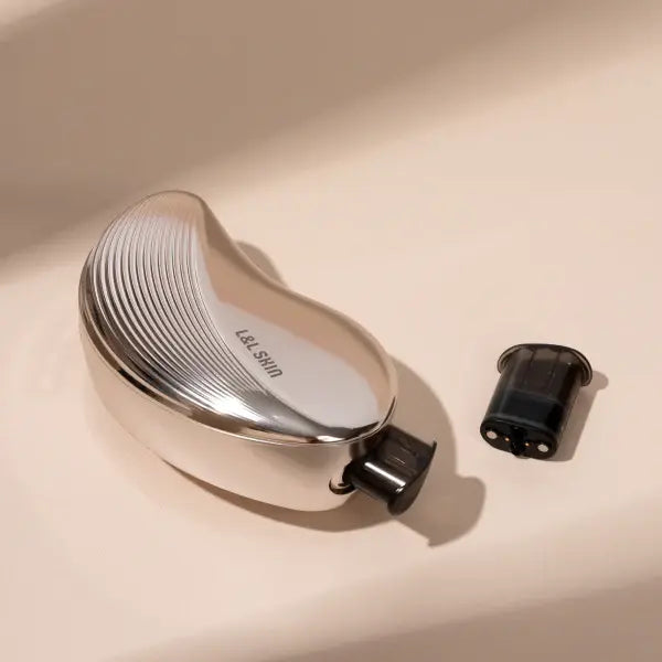 KUMI Gold Electric Detangling Brush and Scalp Massager