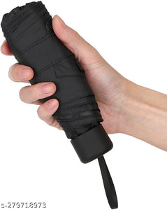 Kitchen4U Windproof Travel Umbrella for Rain, Umbrella (Black) 1 pc | TRENDBUY