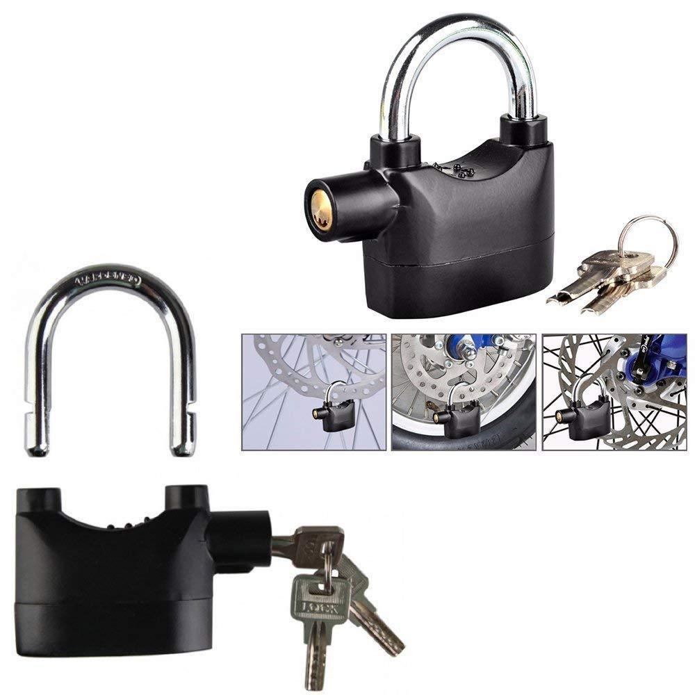 185 anti-theft security padlock with a smart alarm system