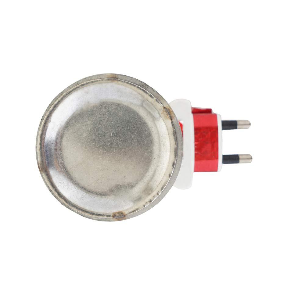 Close-up of the heavy-duty steel heating coil inside the metallic burner bowl