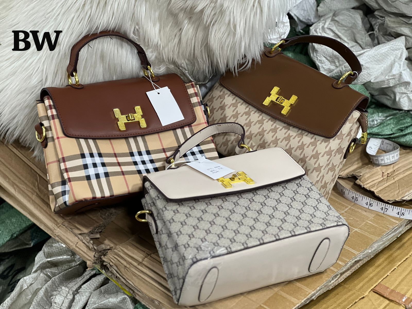 Imported High Quality Handbag and Sling Bag with Three Compartments