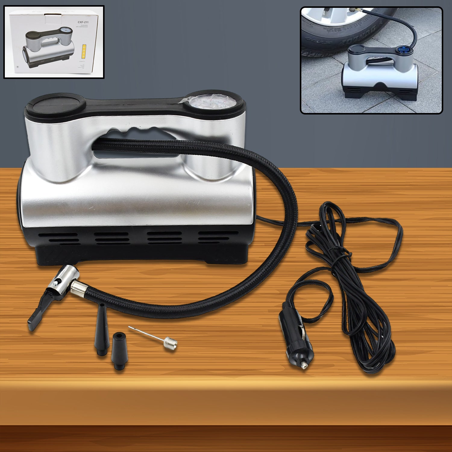 Electric Air Pump Compressor 12v (1 Pc)