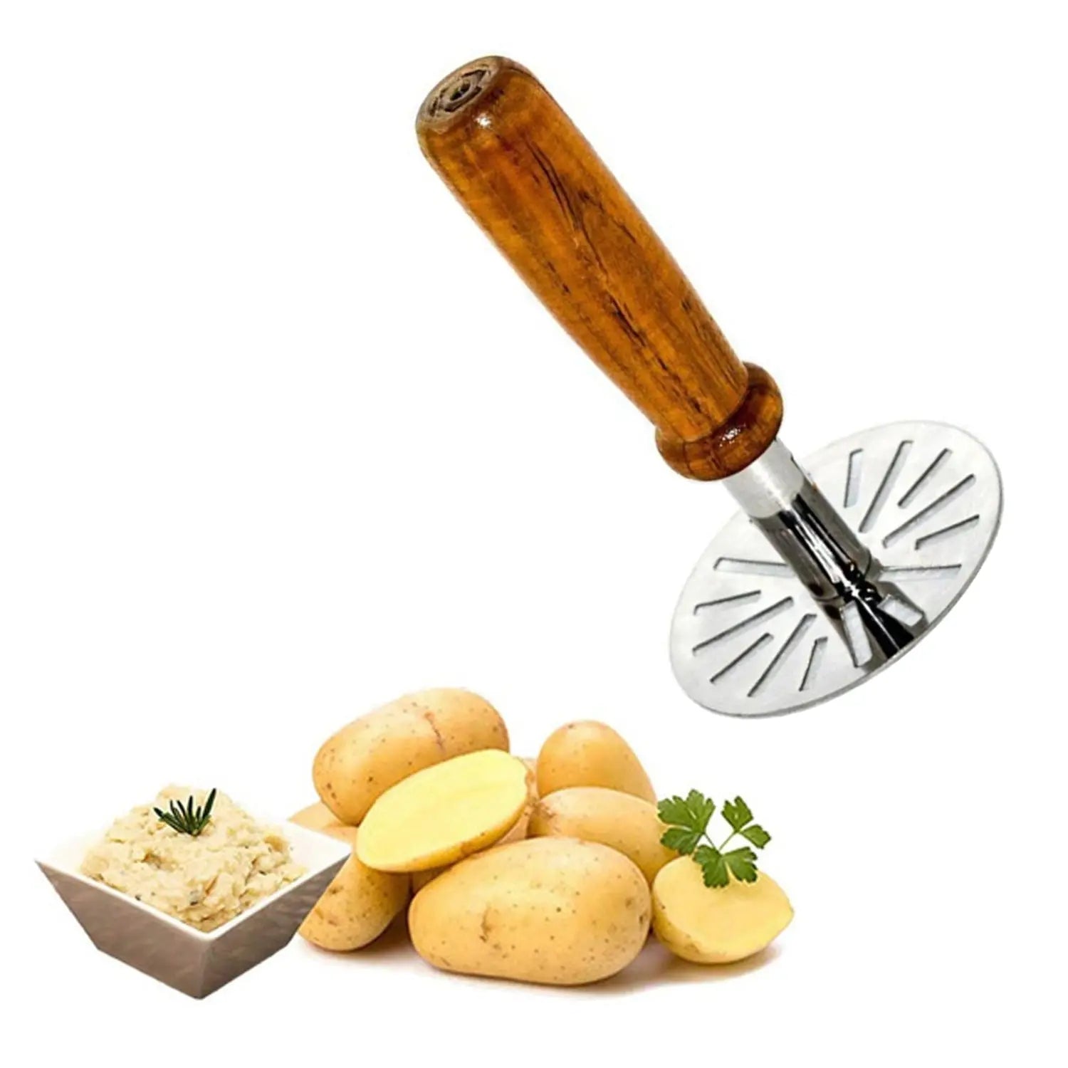 0066 Paubhaji Masher Used In All Kinds Of Household And Kitchen Places For Mashing And Making Paubhajis. - TREND BUY