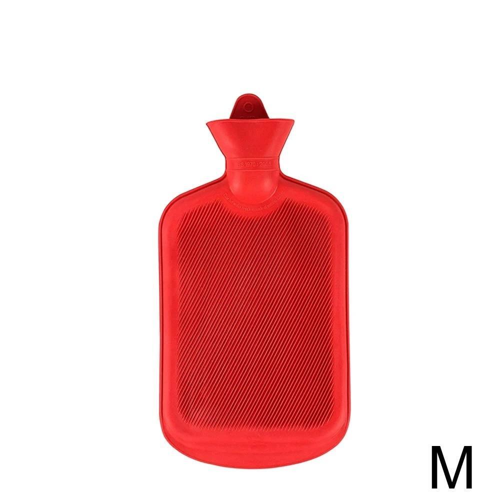 Medium rubber hot water heating pad bag for pain relief