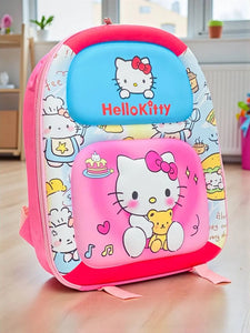 Buy 3D Cartoon Kids Backpack for School & Play - Hello Kitty & Unicorn Designs | Durable, Ergonomic & Playful