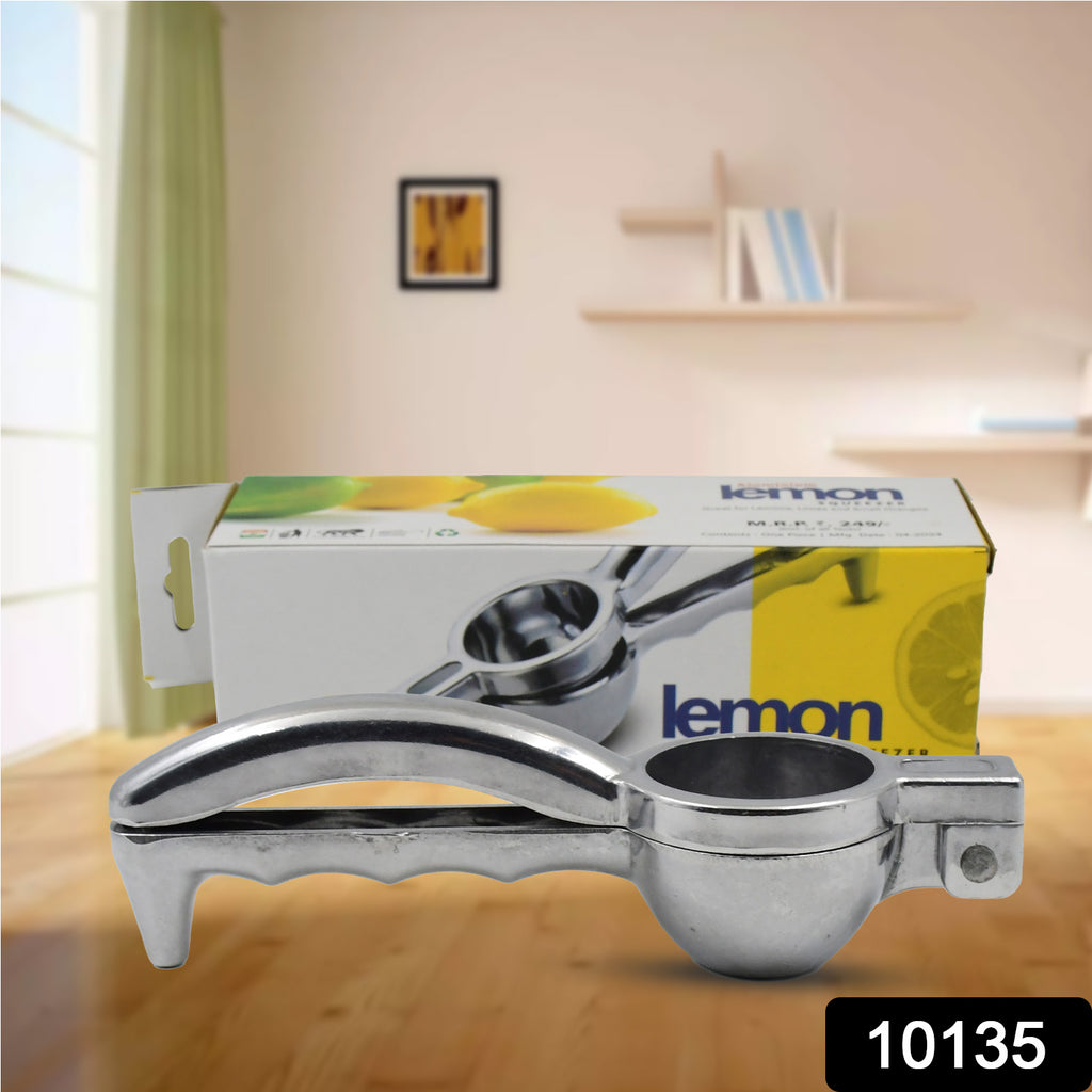 Professional polished stainless steel lemon squeezer juicer