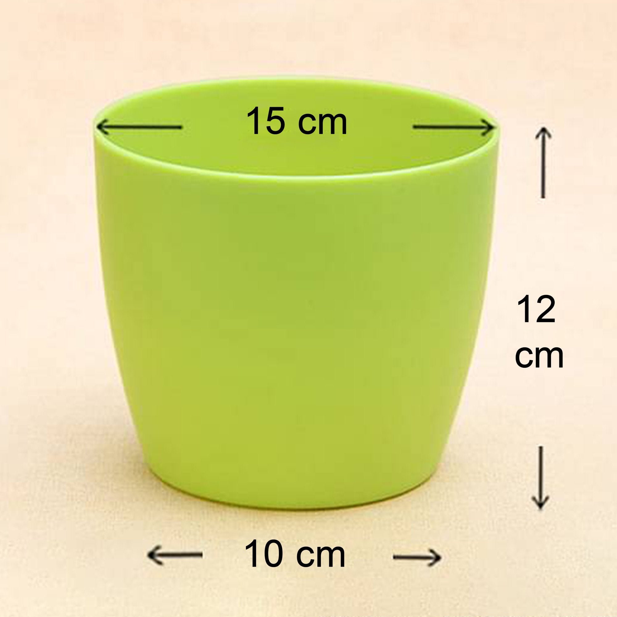 1191 Flower Pots Round Shape For Indooroutdoor Gardening - TREND BUY
