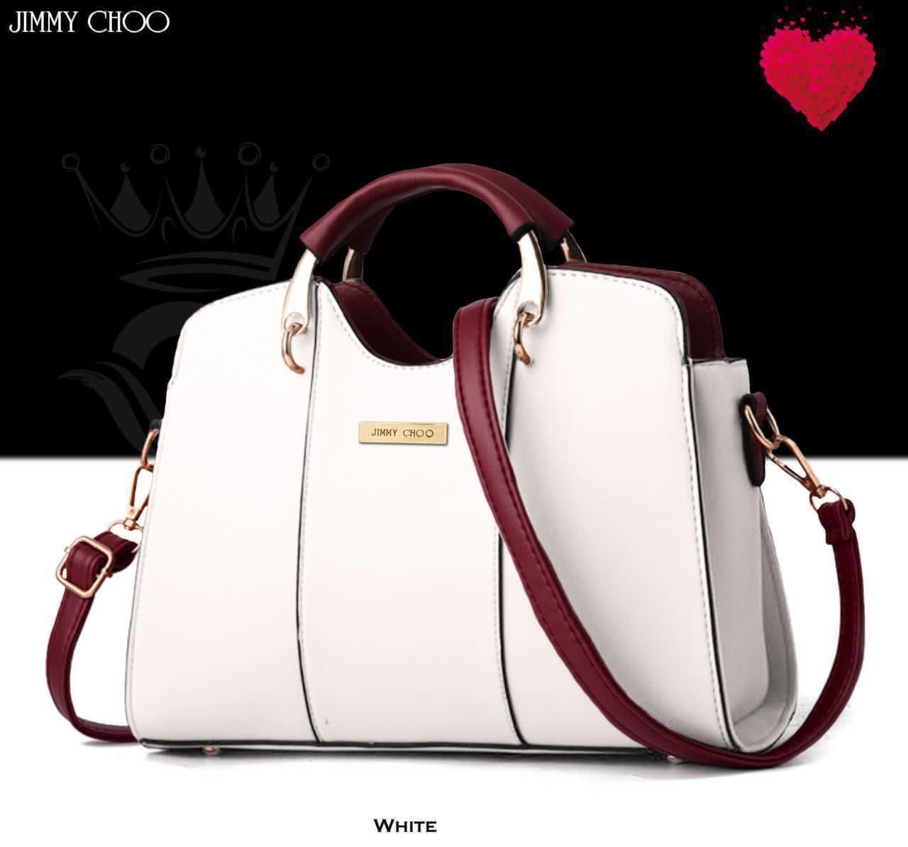 Jimmy Choo High Quality Bag for Women - New Arrival White
