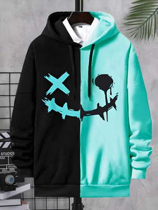 Cotton Printed Full Sleeves Mens Hoodie | TRENDBUY