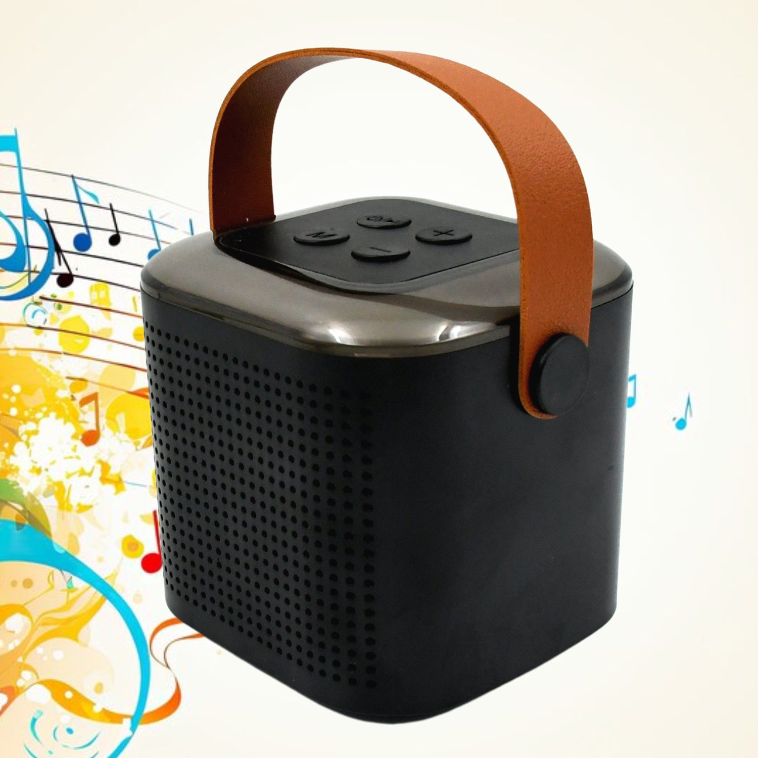 12669 Wireless Speaker Microphone Set Rgb Light Support Memory Card Portablekaraoke Machine Perfect For Travel Tv