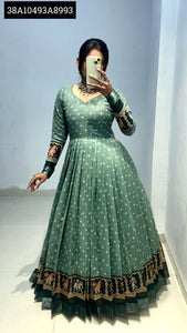Soft Linen Bandhani & Patola Print Suit with Dupatta & Belt | TREND BUY