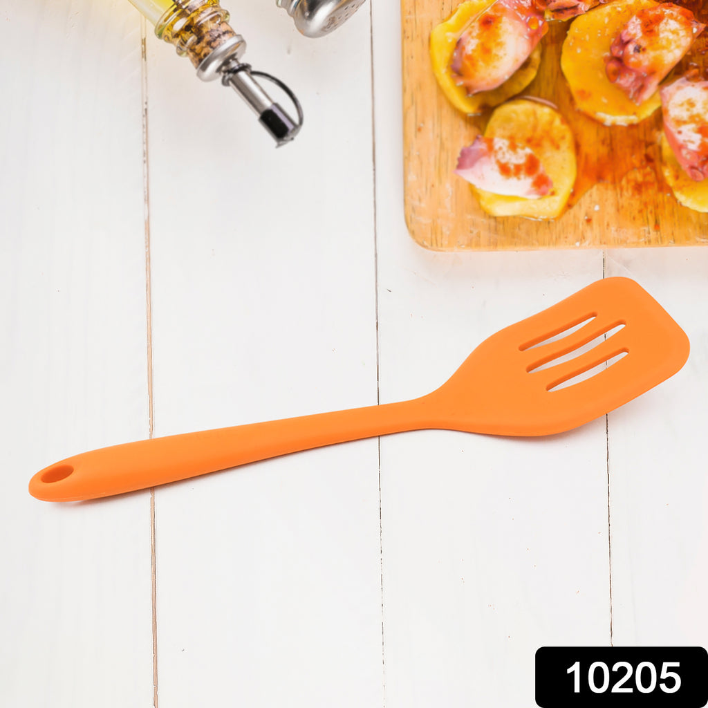 Premium silicone spatula and kitchen tool set in various vibrant colors