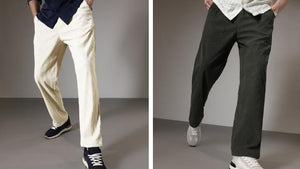 Combo of 2 Men's Caudray Fabric Stylish Pants | TRENDBUY