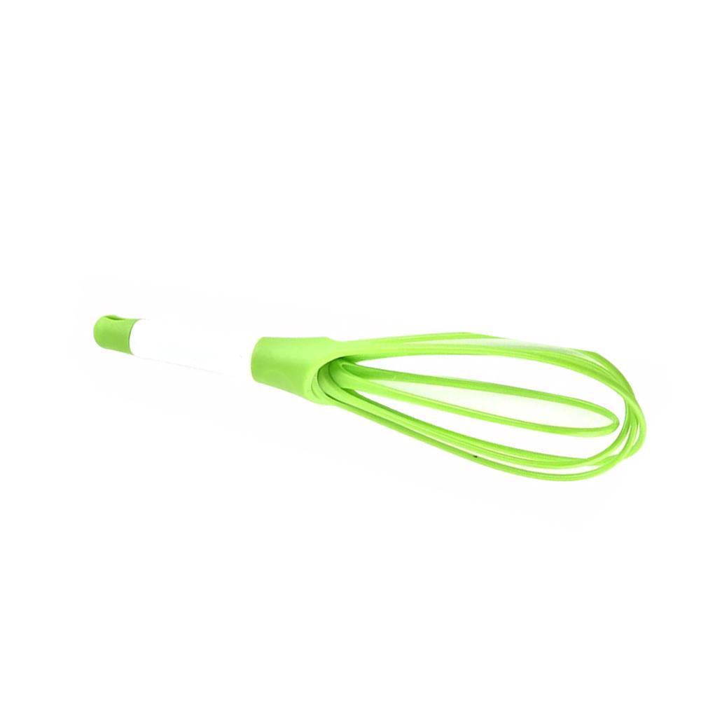 Plastic balloon whisk mixer for milk, coffee, eggs, and juice.
