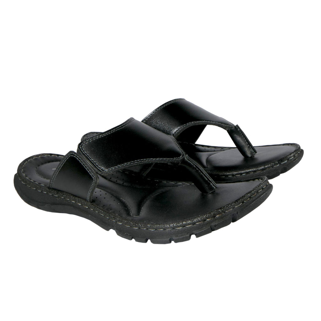 AM PM genuine leather men's daily wear slippers
