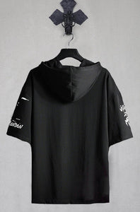 Premium Pure Cotton Slim Fit Black Hoodie - Casual Everyday Streetwear