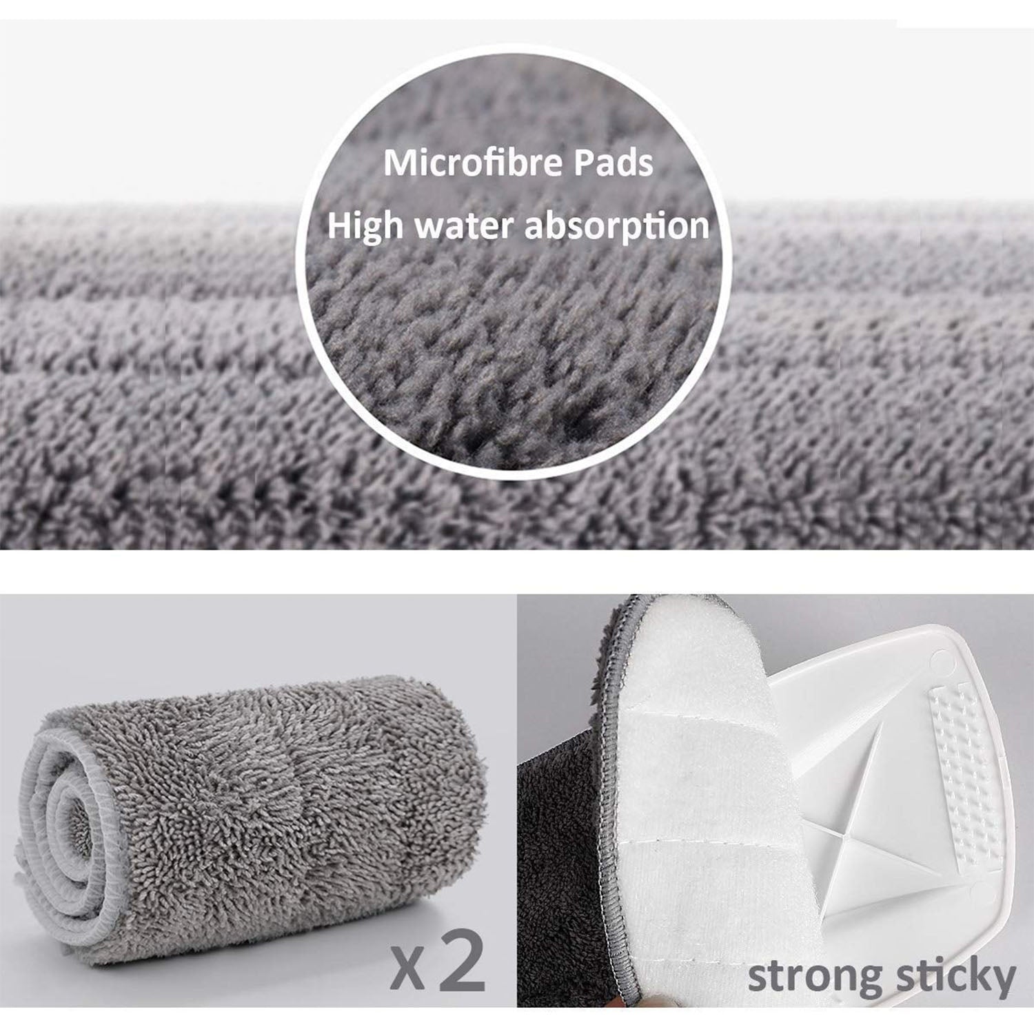 1739 Floor Cleaning Spray Mop With Removable Washable Cleaning Pad - TREND BUY