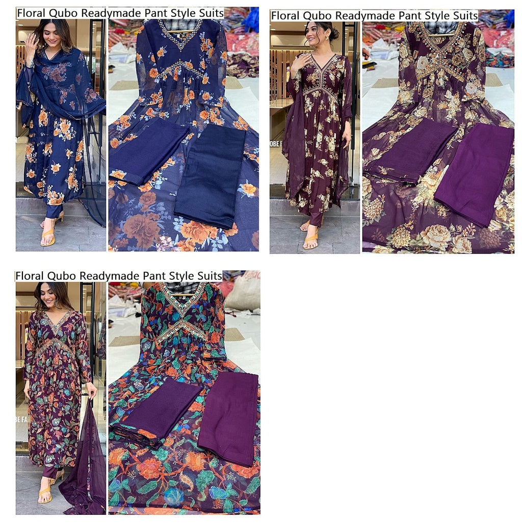 Floral Georgette Top for Marriage Season Special