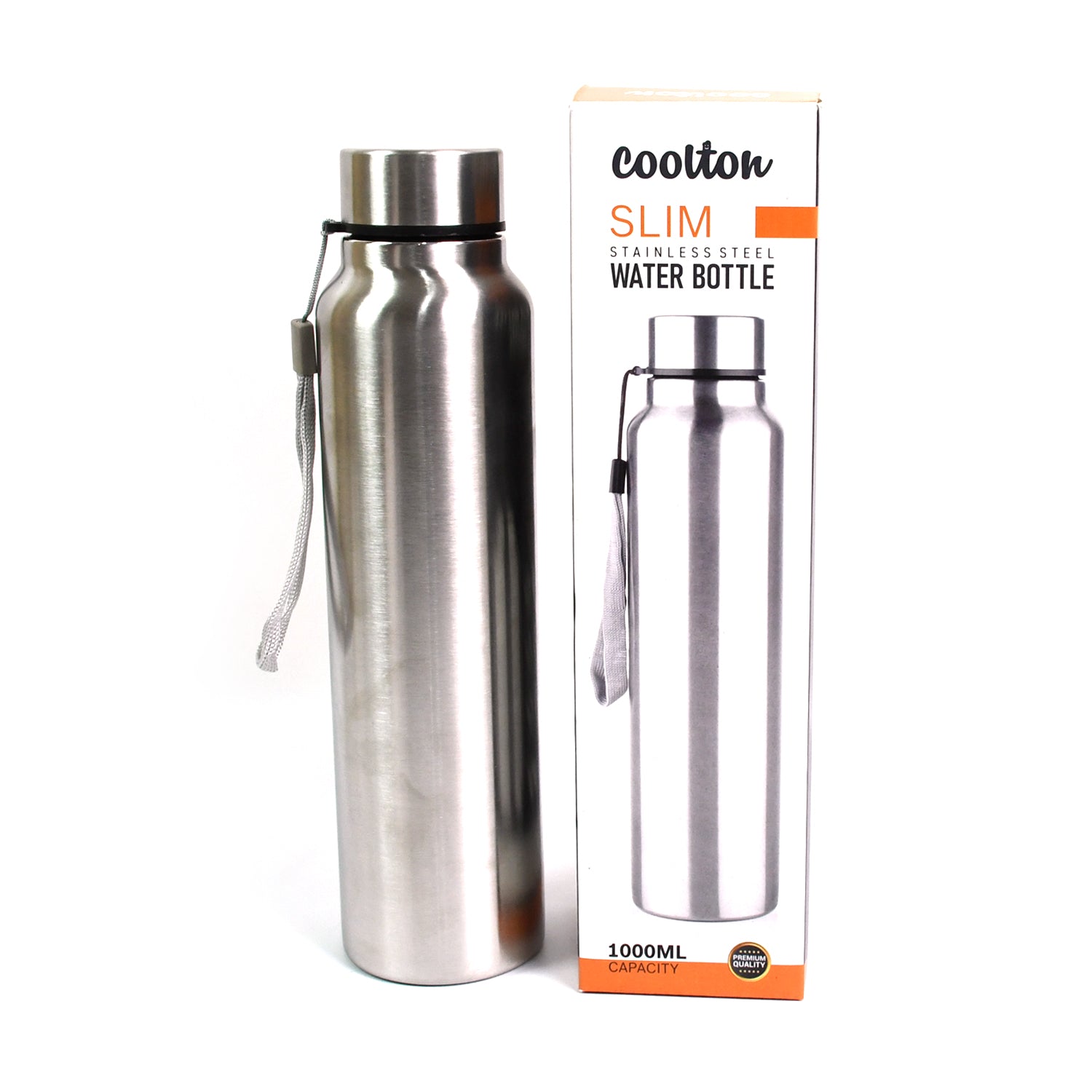 Stainless Steel Double Wall Vacuum-insulated Drink Water Bottle (1000 Ml) - TREND BUY