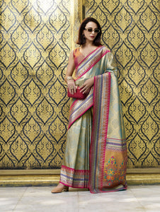 Beautiful Letest Soft Tissue Silk Saree | TRENDBUY