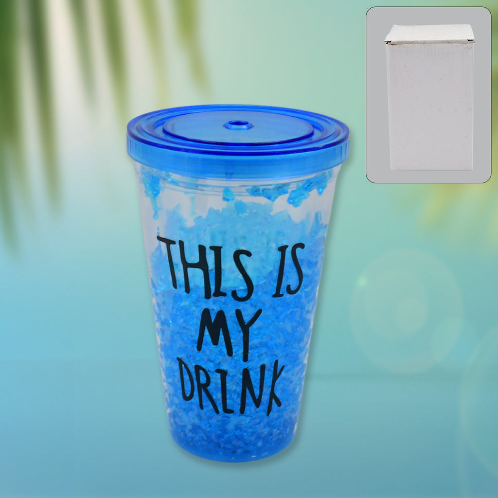 Close-up of the secure-seal spill-proof lid showing the direct sipping opening