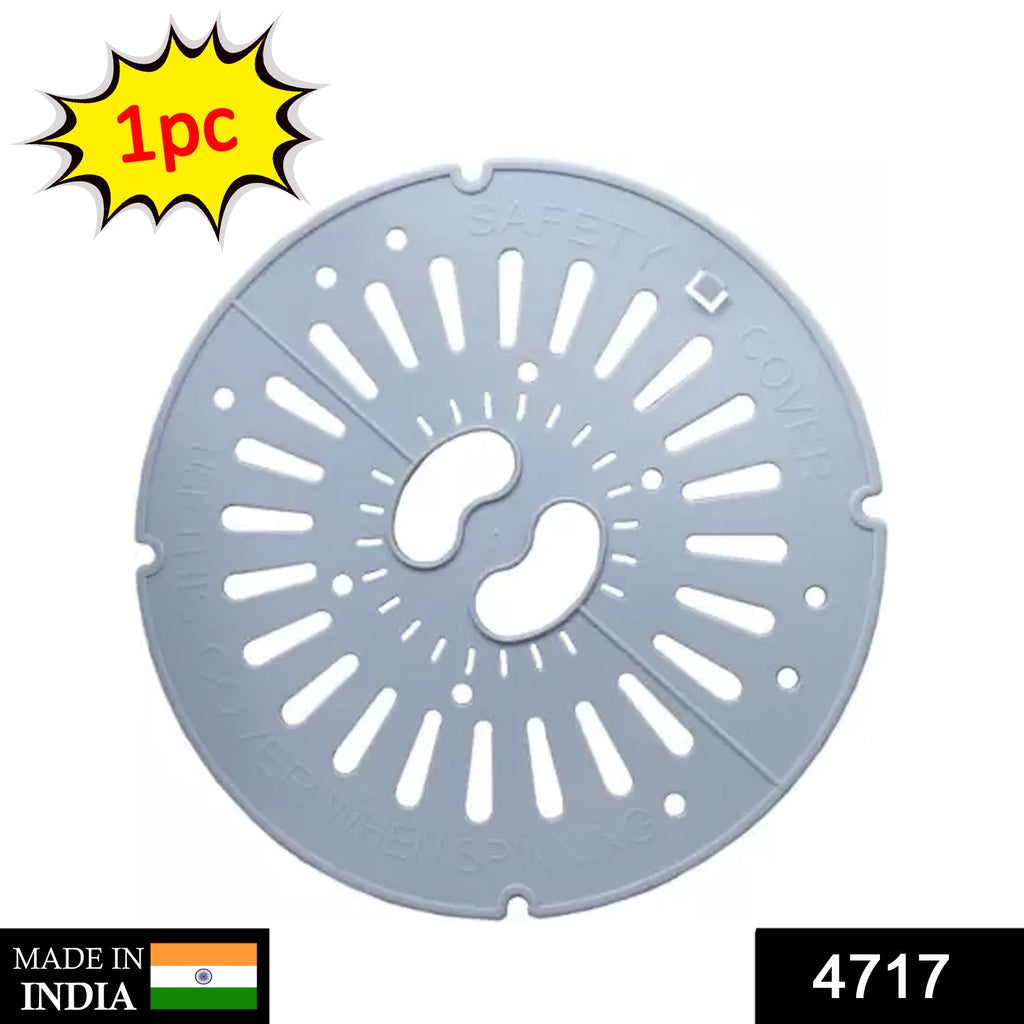 Red 4717 Spin Cap Safety Cover, a ribbed protective cap