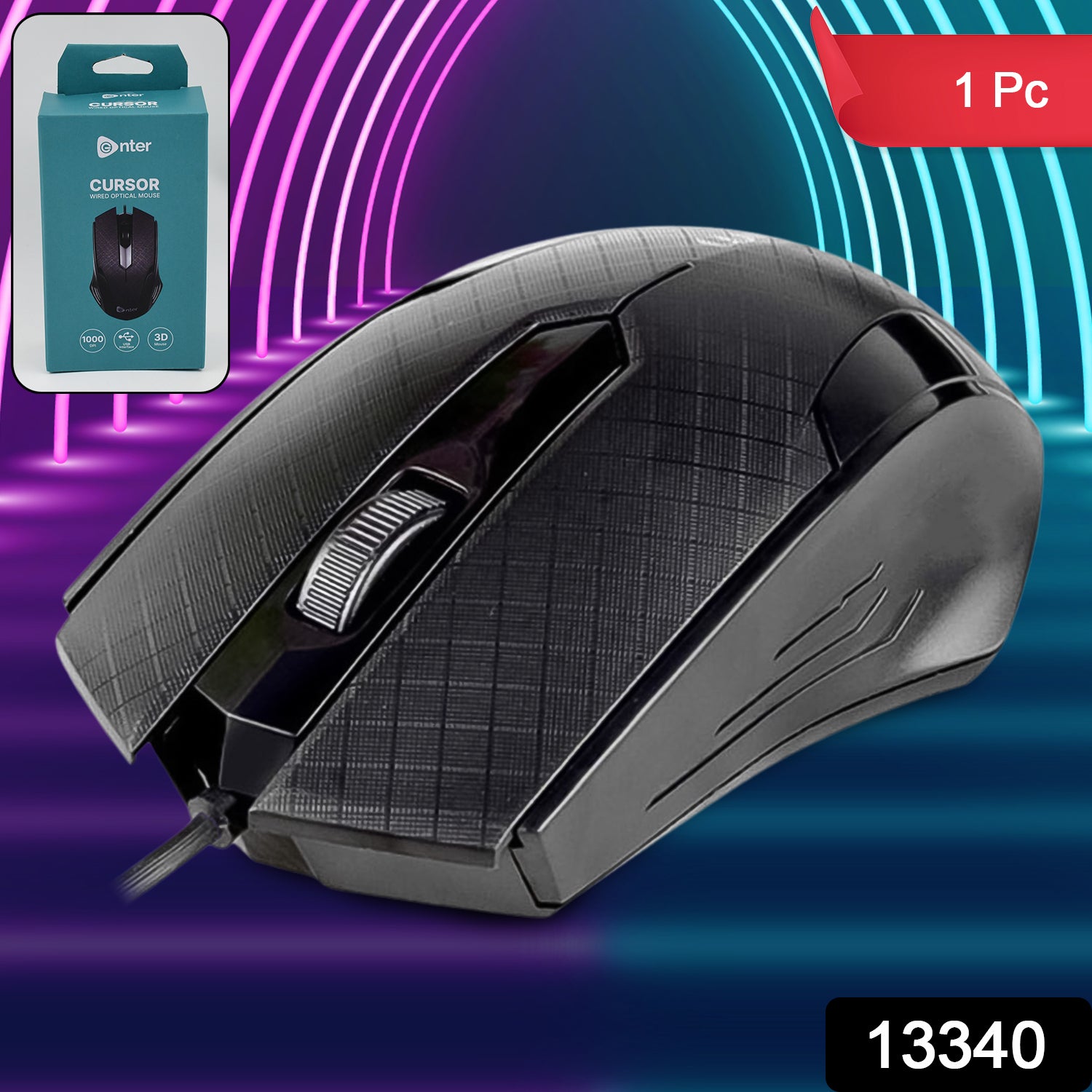 Computer  Laptop Wired Optical Mouse (1 Pc) - TREND BUY