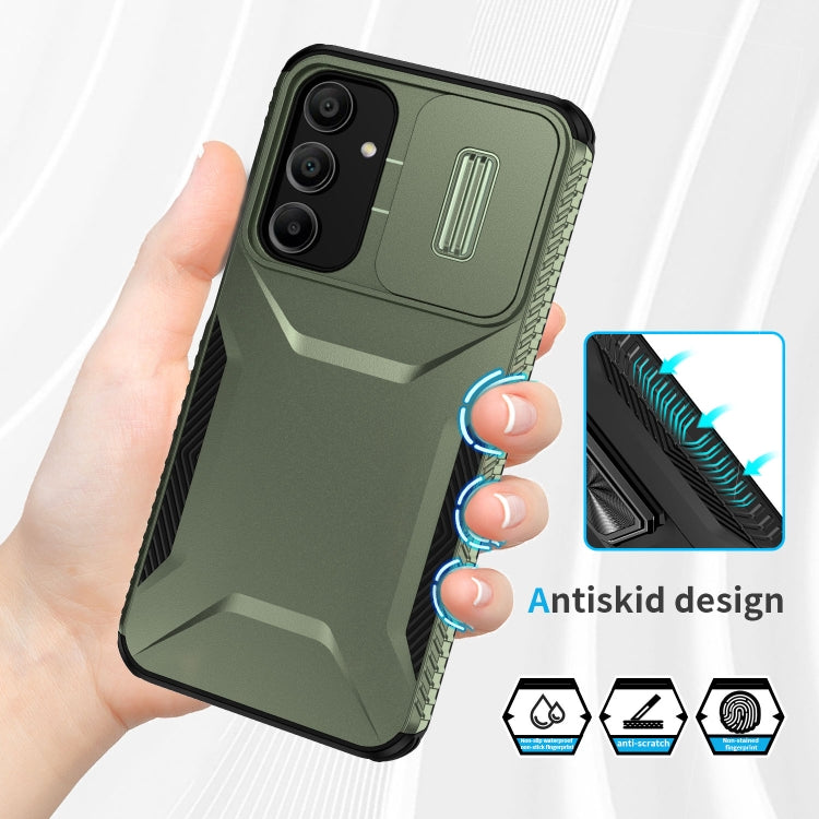 Samsung Galaxy A16 Sliding Camshield Case – Alpine Green