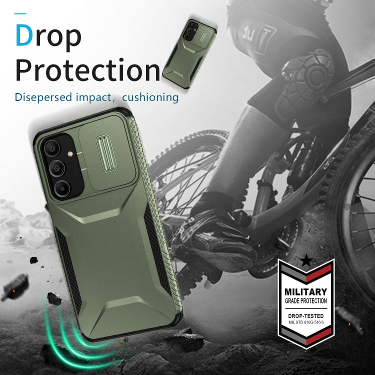 Samsung Galaxy A16 Sliding Camshield Case – Alpine Green