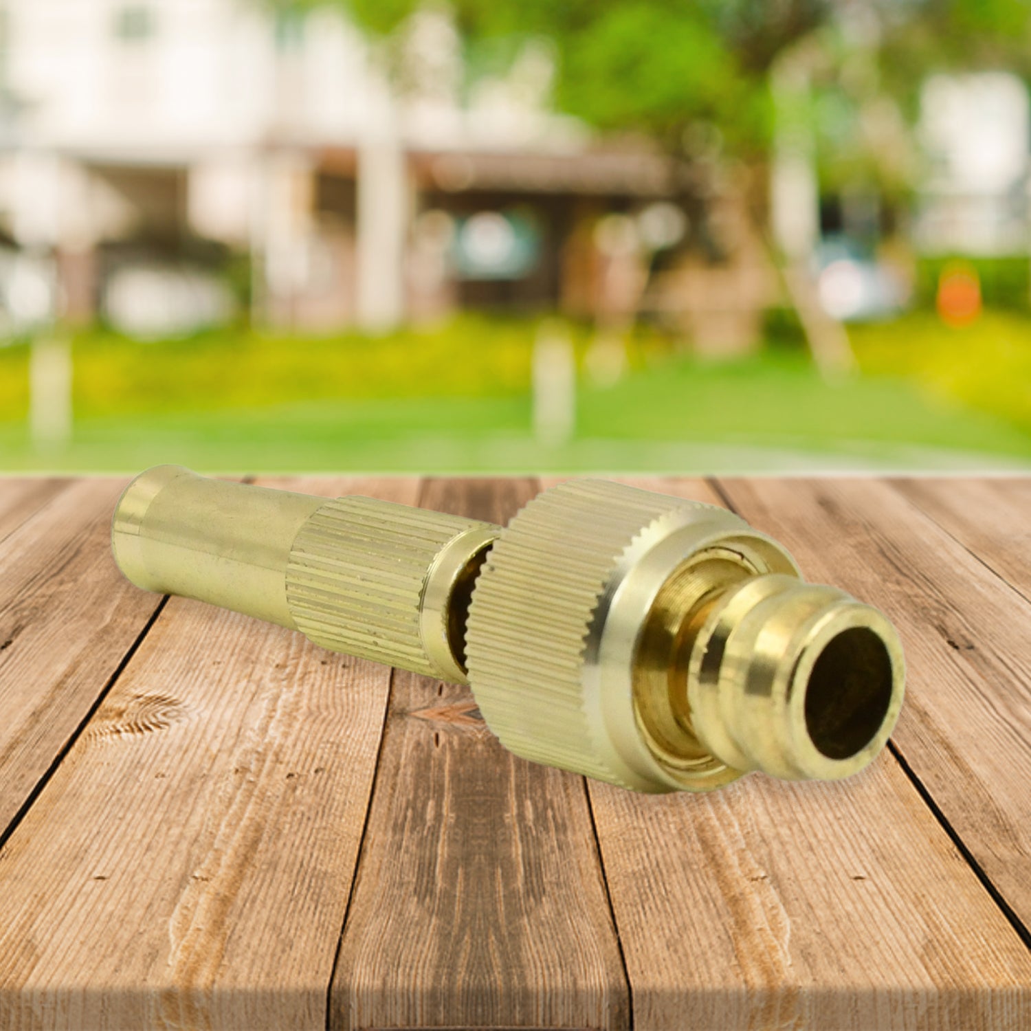 7588 Water Spray Nozzle For Water Pipe Booster Nozzle For Car Wash Nozzle With High Pressure Water Adjustable Brass Nozzle Water Spray Gun For Gardening Watering Tools - TREND BUY