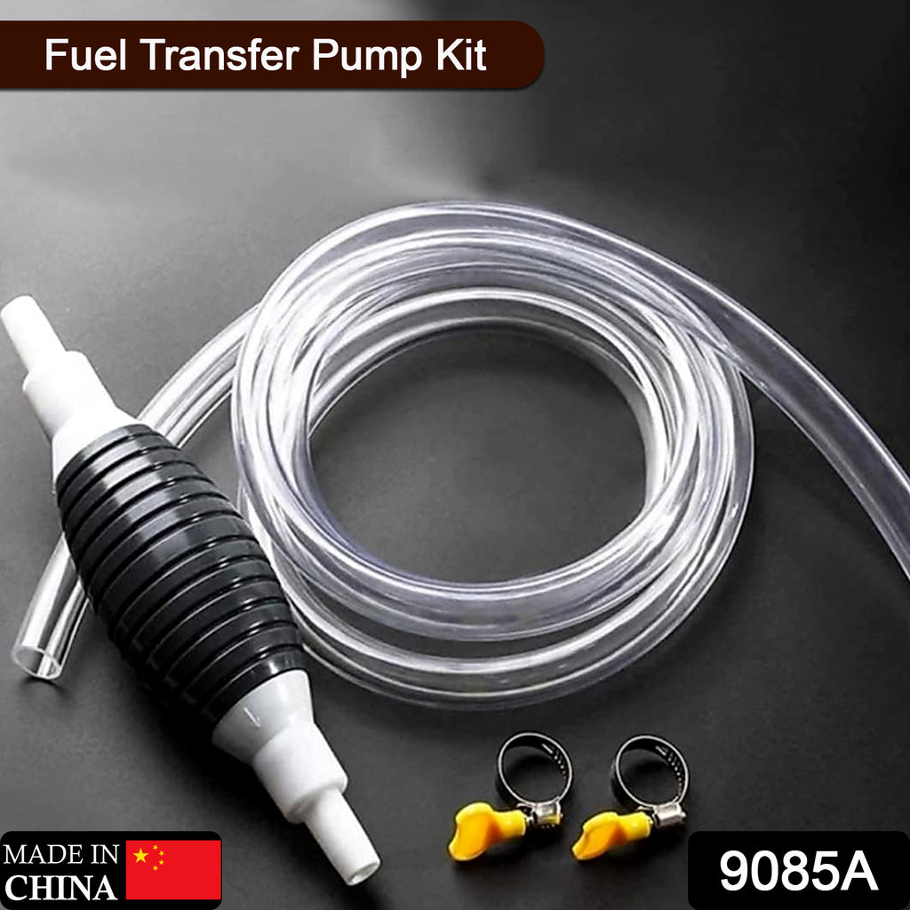 9085a Fuel Transfer Pump Kit High Flow Siphon Hand Oil Pump Portable Manual Car Fuel Pump For Petrol Diesel Oil Liquid Water Transfer Pump - TREND BUY
