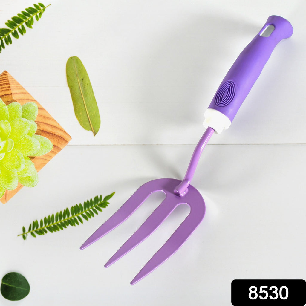 Heavy-duty gardening tools kit for indoor & outdoor plants, including trowel, cultivator, gloves.