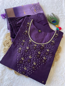 Handwork Kurti Pant with Dupatta Set | TRENDBUY