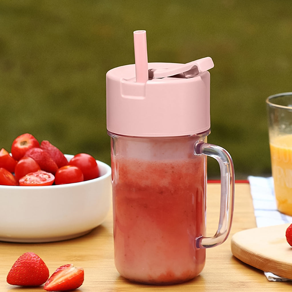 USB Rechargeable Personal Juicer showing the built-in carrying loop