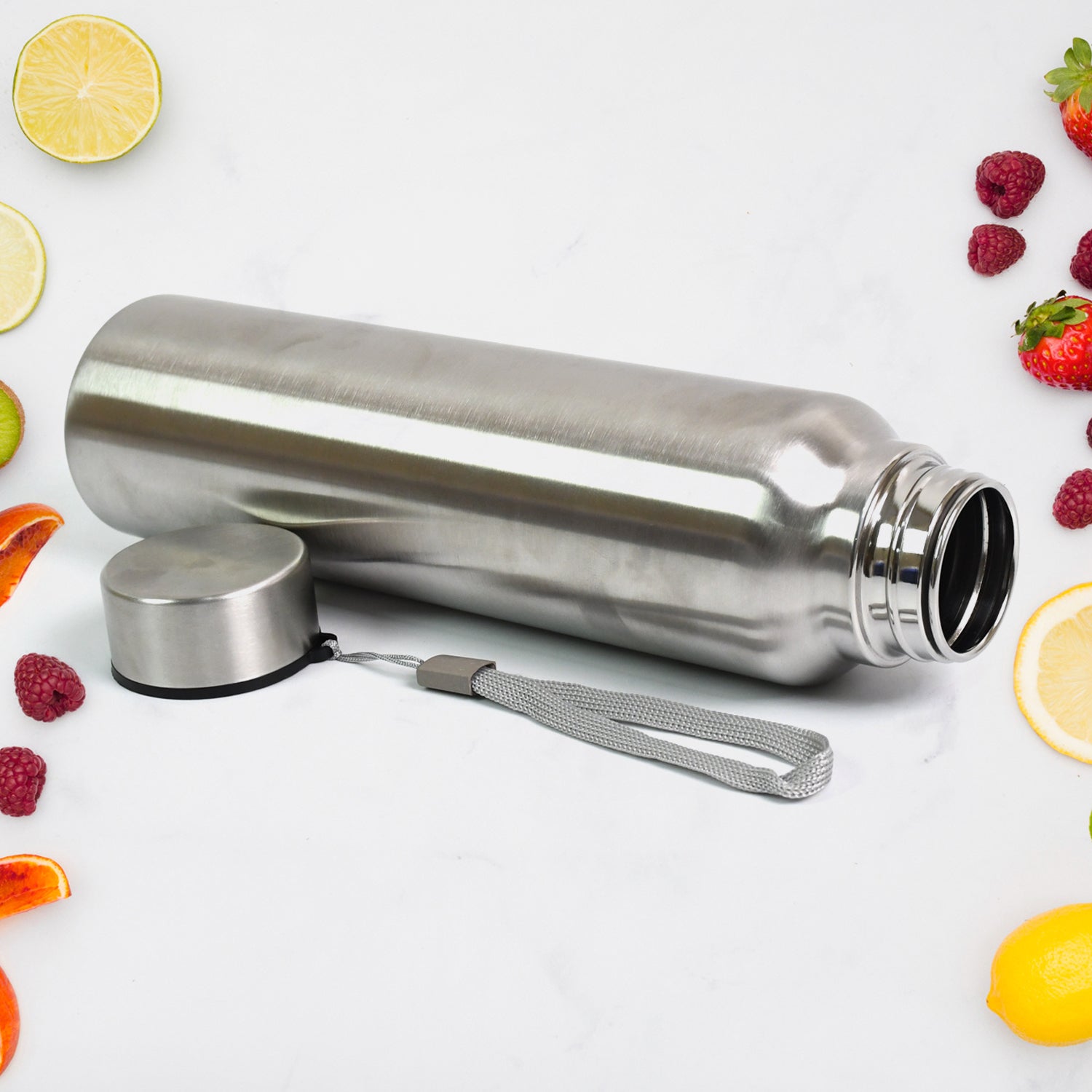 Stainless Steel Double Wall Vacuum-insulated Drink Water Bottle (1000 Ml) - TREND BUY