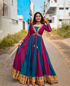 Elegant Anarkali Gown with Jacket | TREND BUY