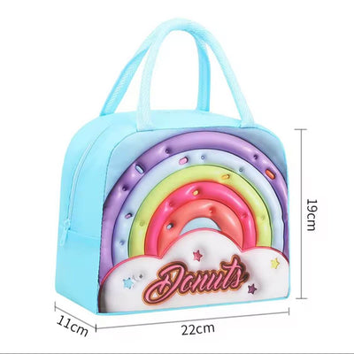 Fun Character Insulated Tiffin Lunch Bag for Unisex by TREND BUY