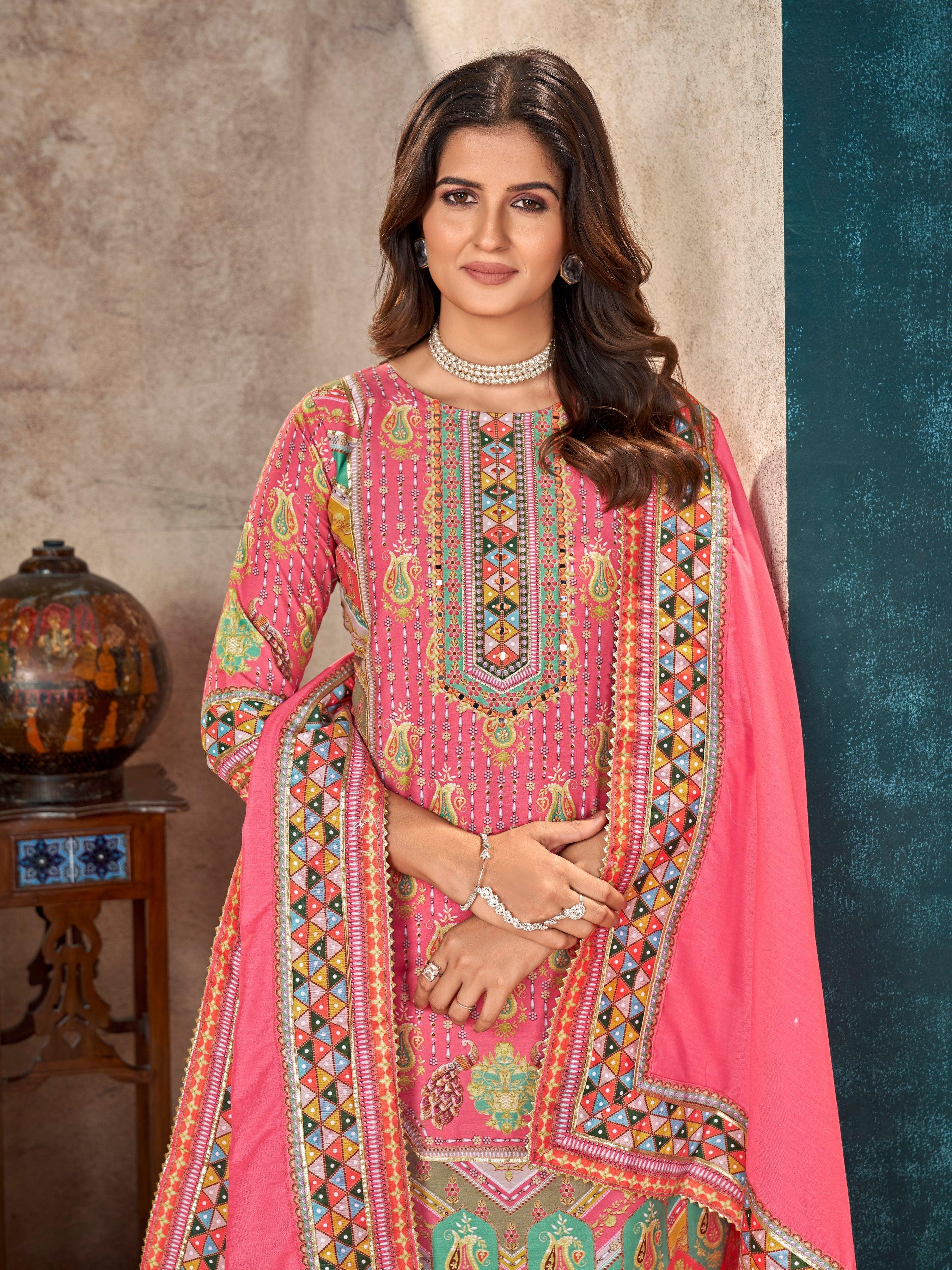 TrendBuy Saheli Heavy Fancy Pair with Dupatta Set - TREND BUY