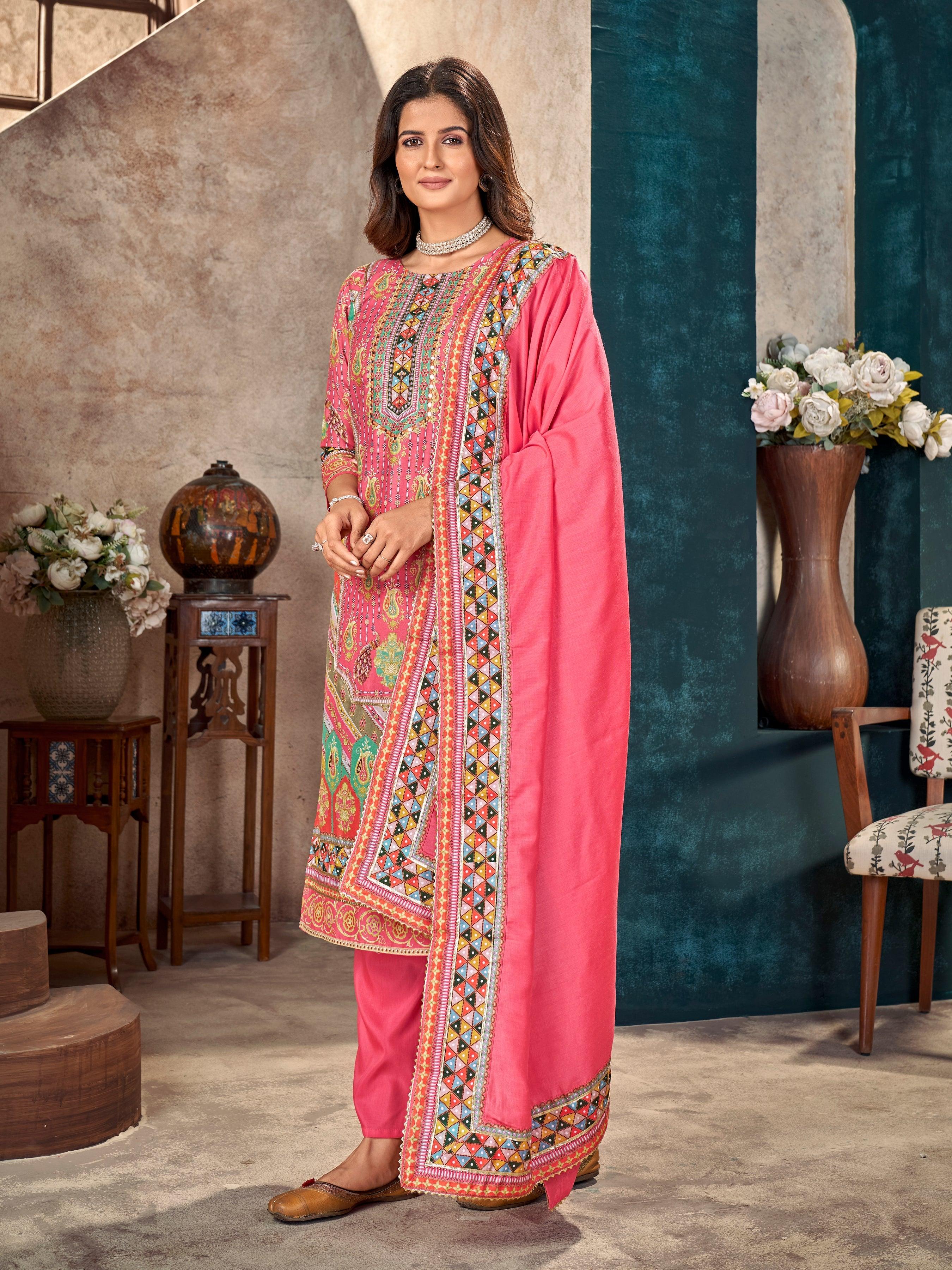 TrendBuy Saheli Heavy Fancy Pair with Dupatta Set - TREND BUY
