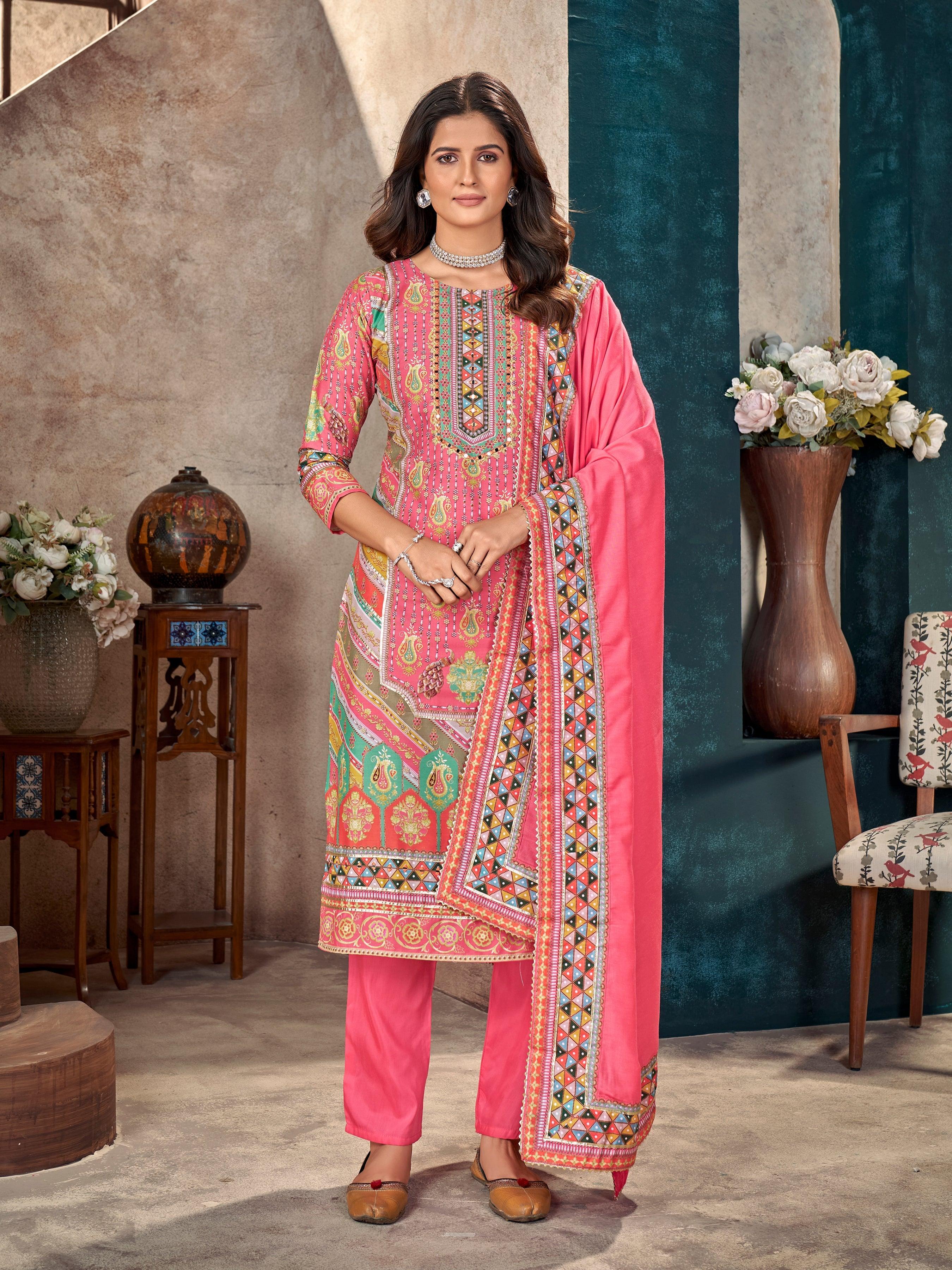 TrendBuy Saheli Heavy Fancy Pair with Dupatta Set - TREND BUY