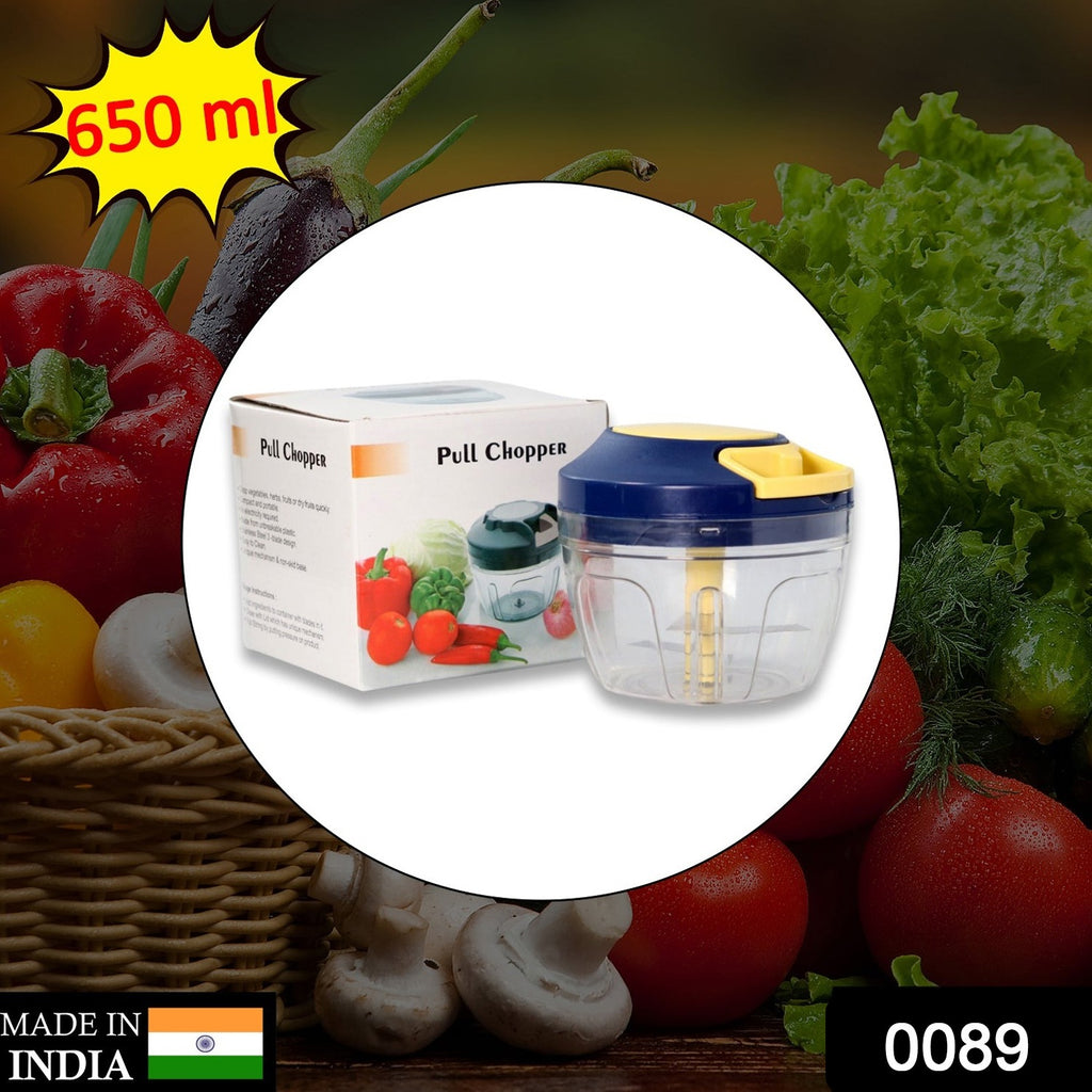 650ml 4-blade chopper for effortless vegetable & fruit chopping in your kitchen
